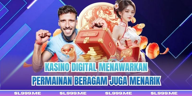 Kasino digital menawarkan permainan beragam juga menarik